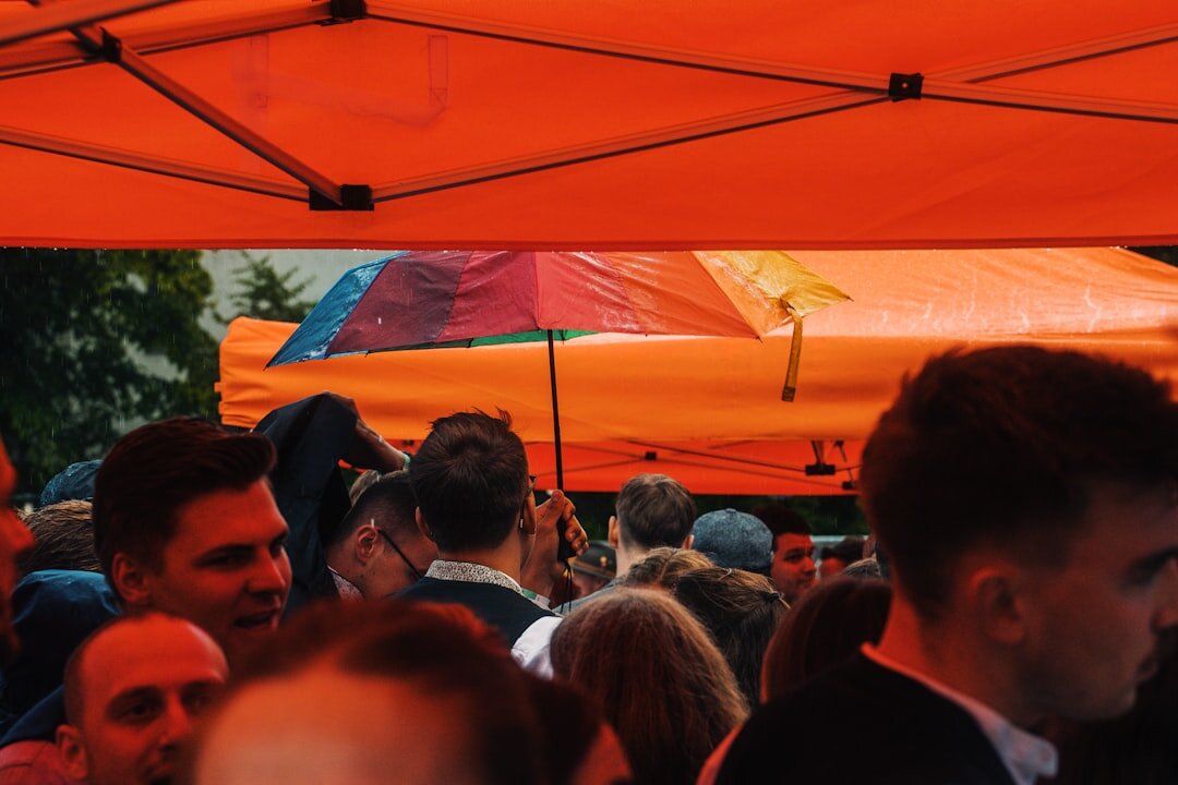 crowd at public event