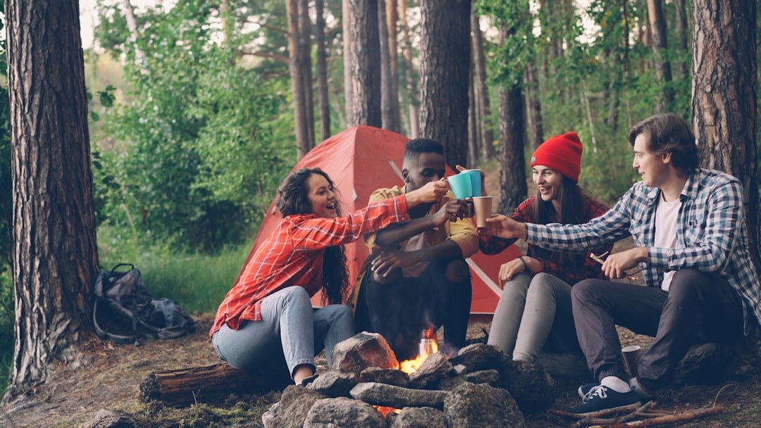group of friends outdoors