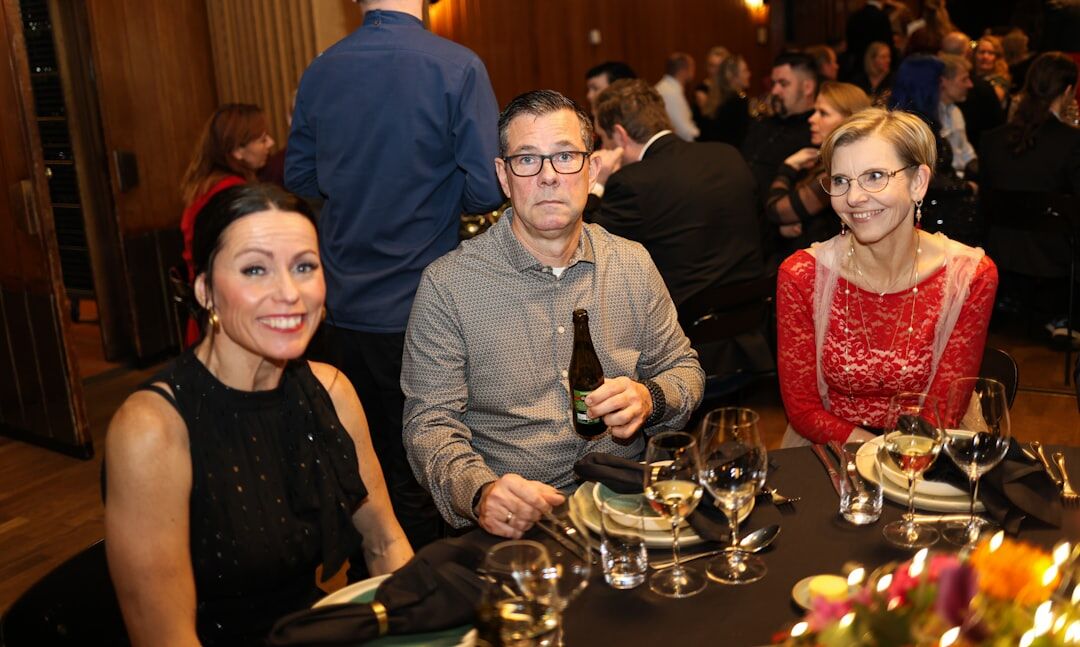group of people at social event