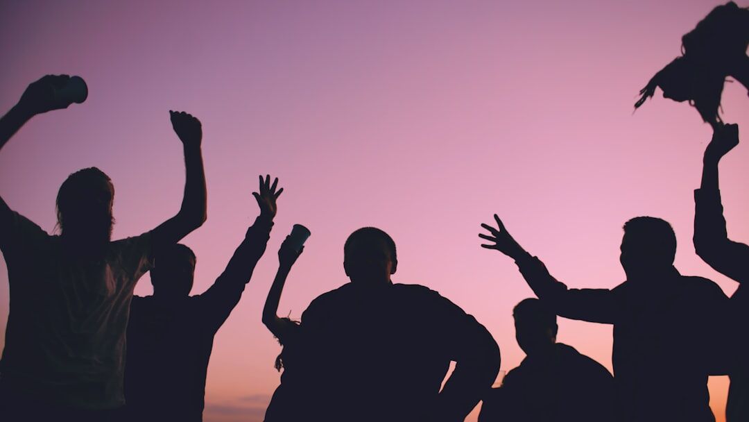 group of people at social event